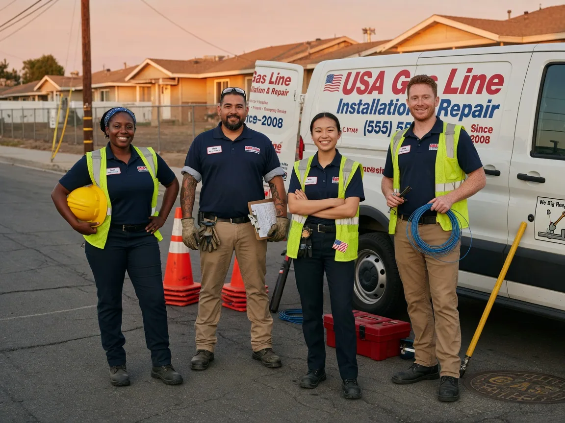 Gas Line Installation company in East Bend, NC